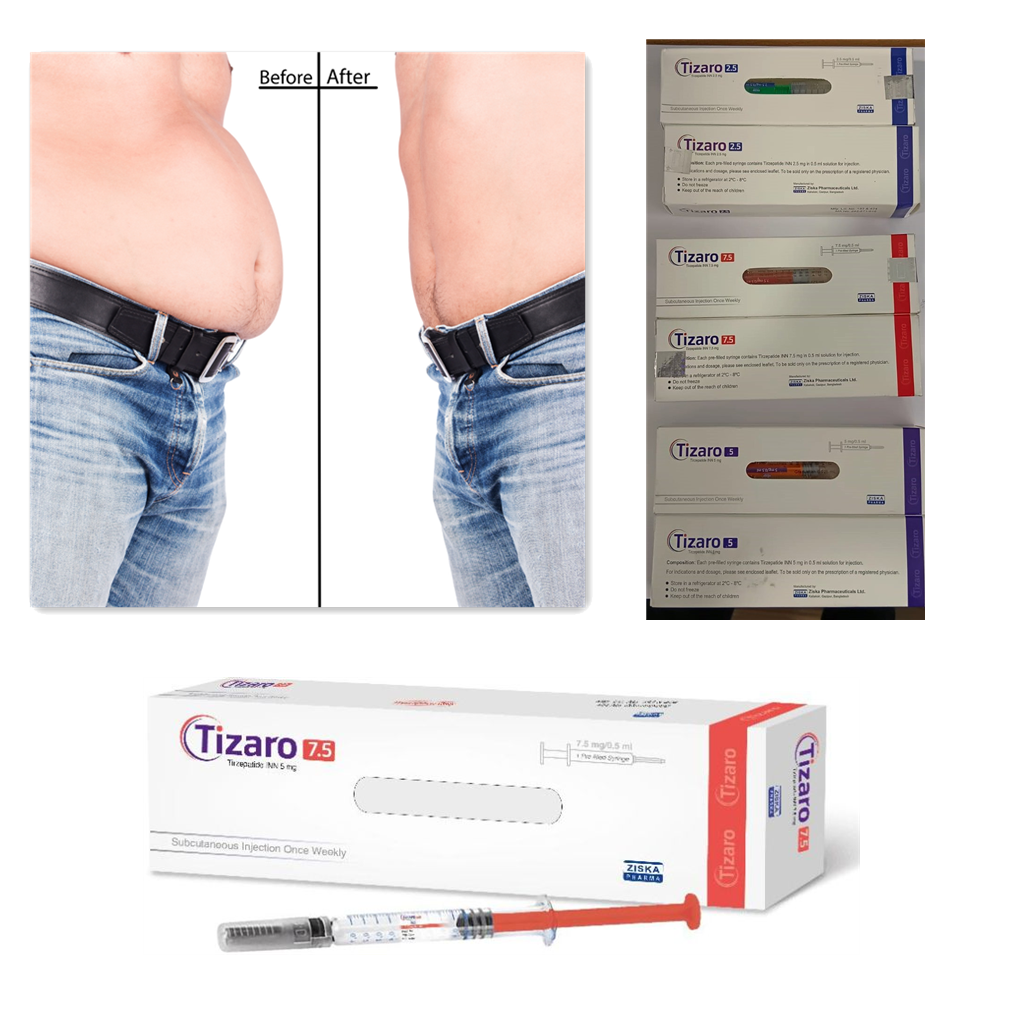 Tizaro 10mg 7.5mg 5mg 2.5mg 0.5ml Pre-Filled Pen Slimming Pen for Fat Dissolve